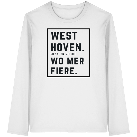 Westhoven Fiere Druck - Organic Longsleeve T-Shirt