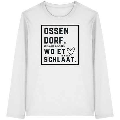 Ossendorf Hätz Druck - Organic Longsleeve T-Shirt