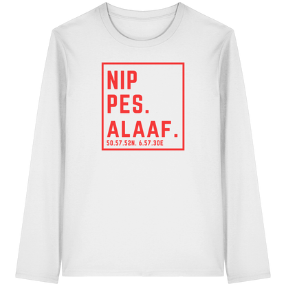 Nippes Alaaf Druck  - Organic Longsleeve T-Shirt
