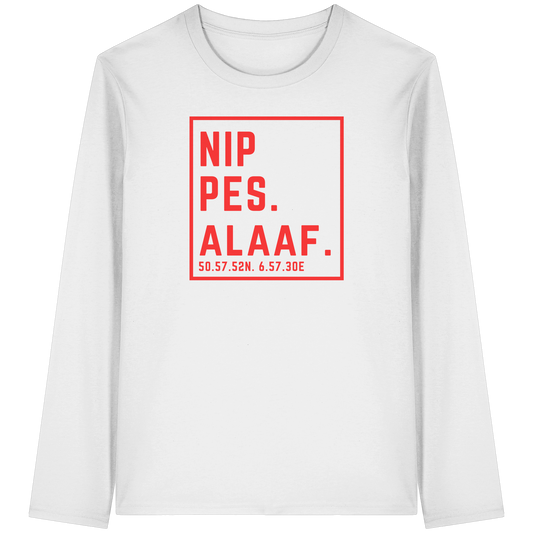 Nippes Alaaf Druck  - Organic Longsleeve T-Shirt