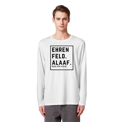 Ehrenfeld Alaaf Druck - Organic Longsleeve T-Shirt