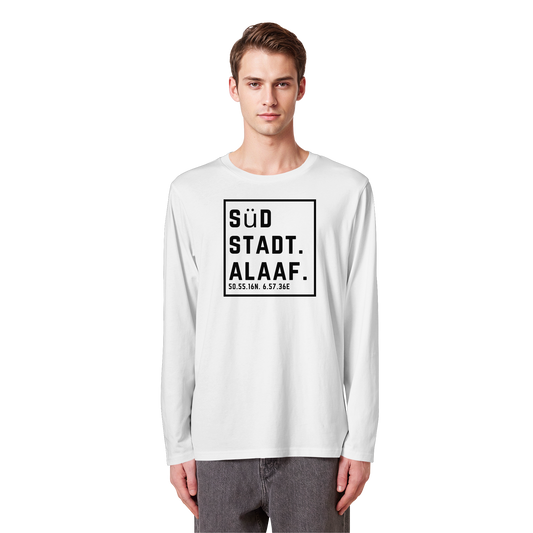 Südstadt Alaaf Druck - Organic Longsleeve T-Shirt