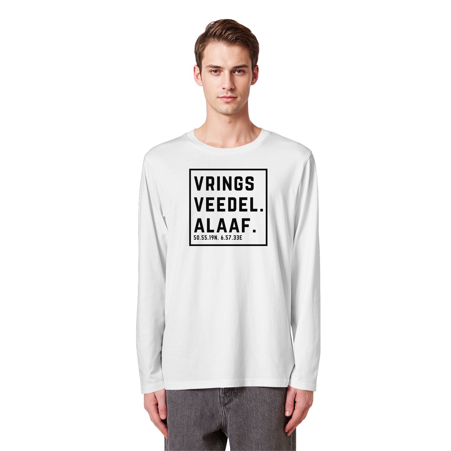 Vringsveedel Alaaf Druck - Organic Longsleeve T-Shirt