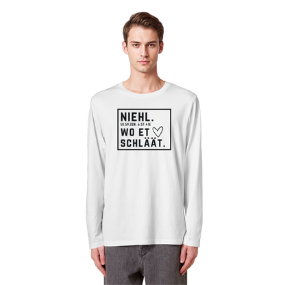 Niehl Hätz Druck - Organic Longsleeve T-Shirt