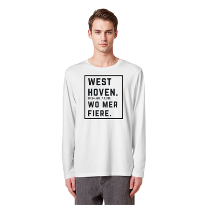 Westhoven Fiere Druck - Organic Longsleeve T-Shirt