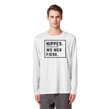 Nippes Fiere Druck - Organic Longsleeve T-Shirt