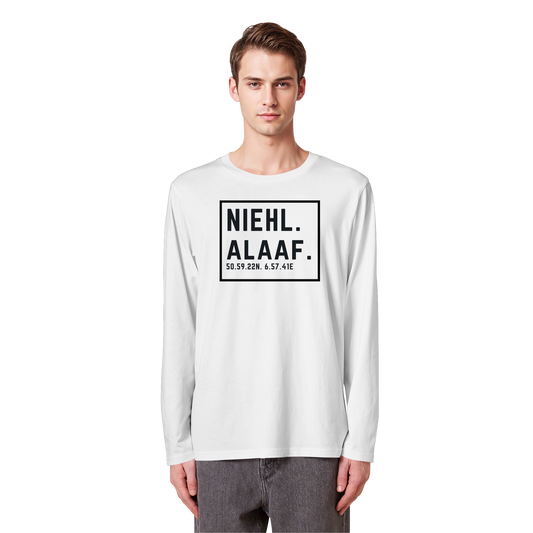 Niehl Alaaf Druck - Organic Longsleeve T-Shirt