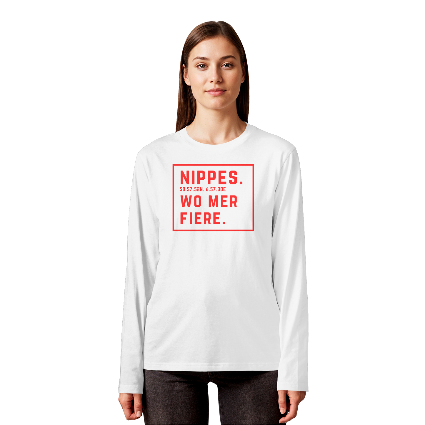 Nippes Fiere Druck - Organic Longsleeve T-Shirt