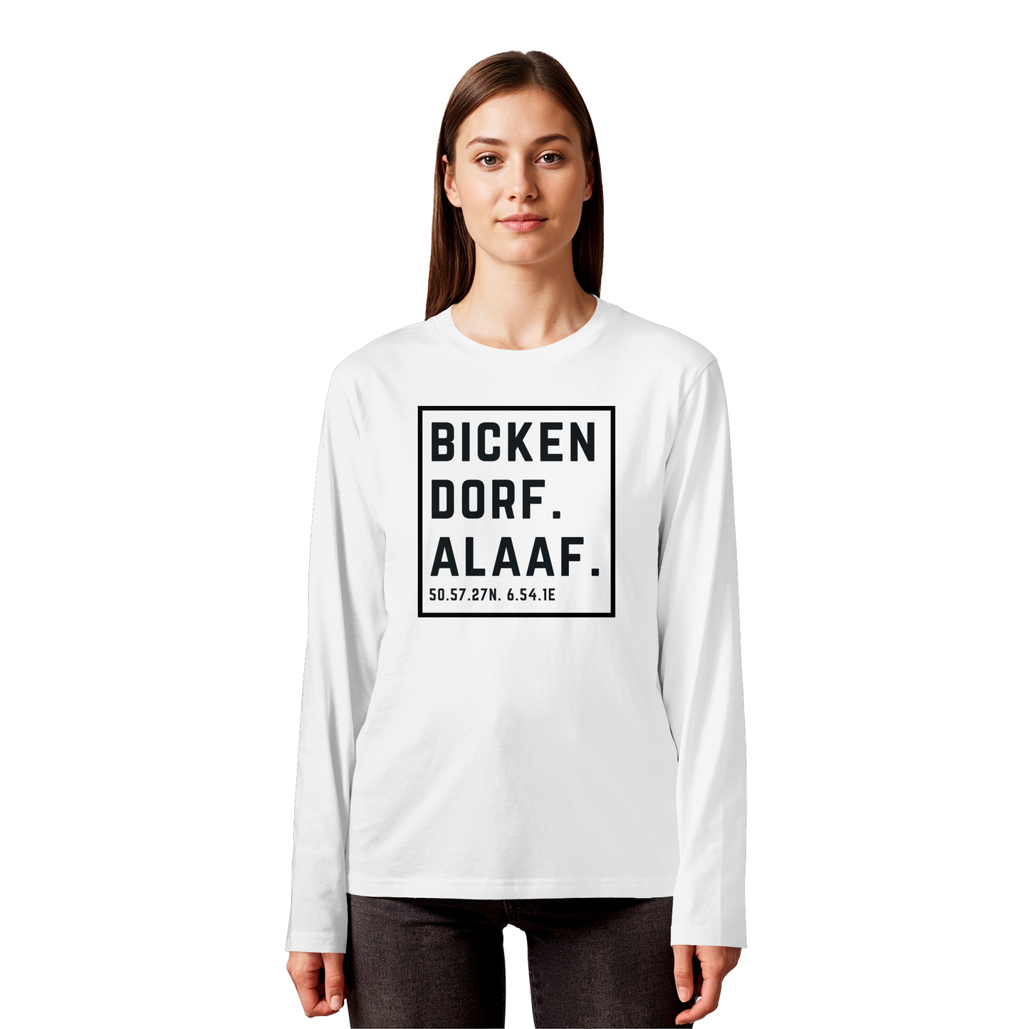 Bickendorf Alaaf Druck - Organic Longsleeve T-Shirt