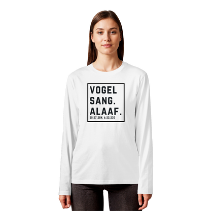 Vogelsang Alaaf Druck - Organic Longsleeve T-Shirt