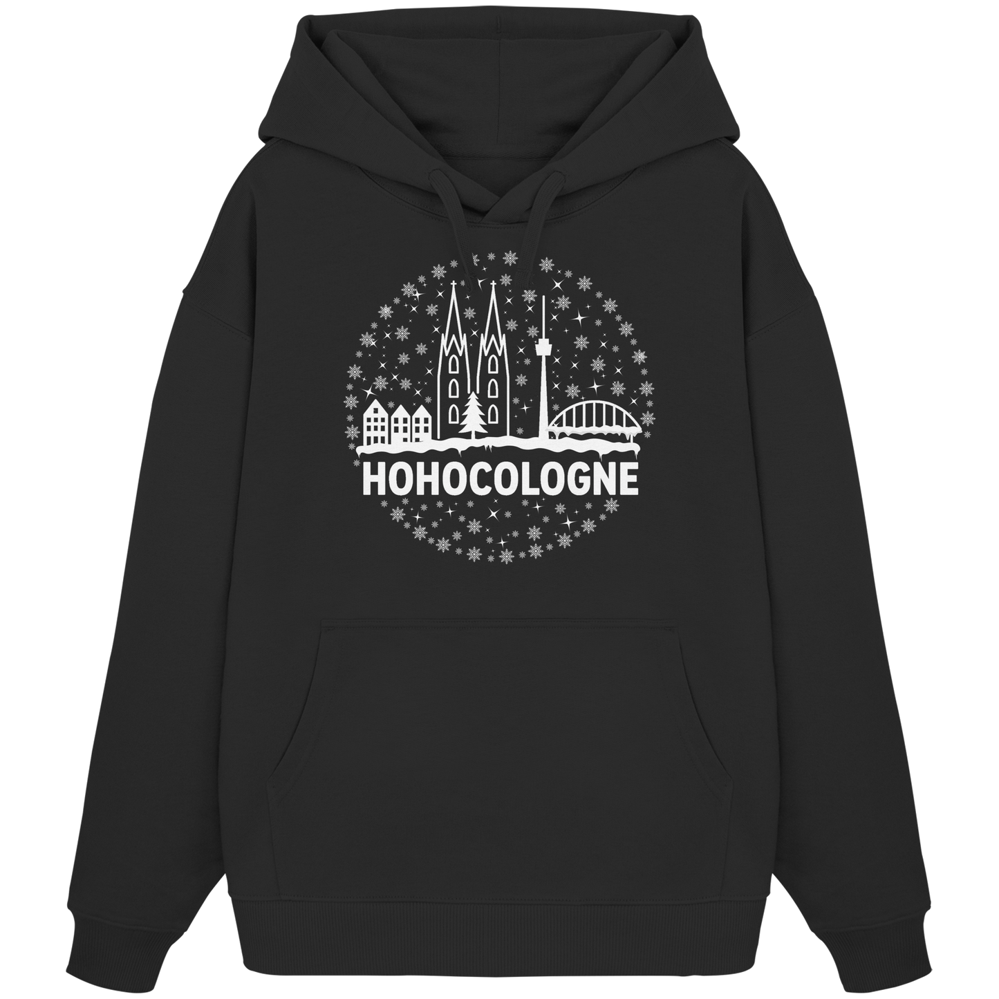 HOHOCologne Druck - Organic Oversize Hoodie