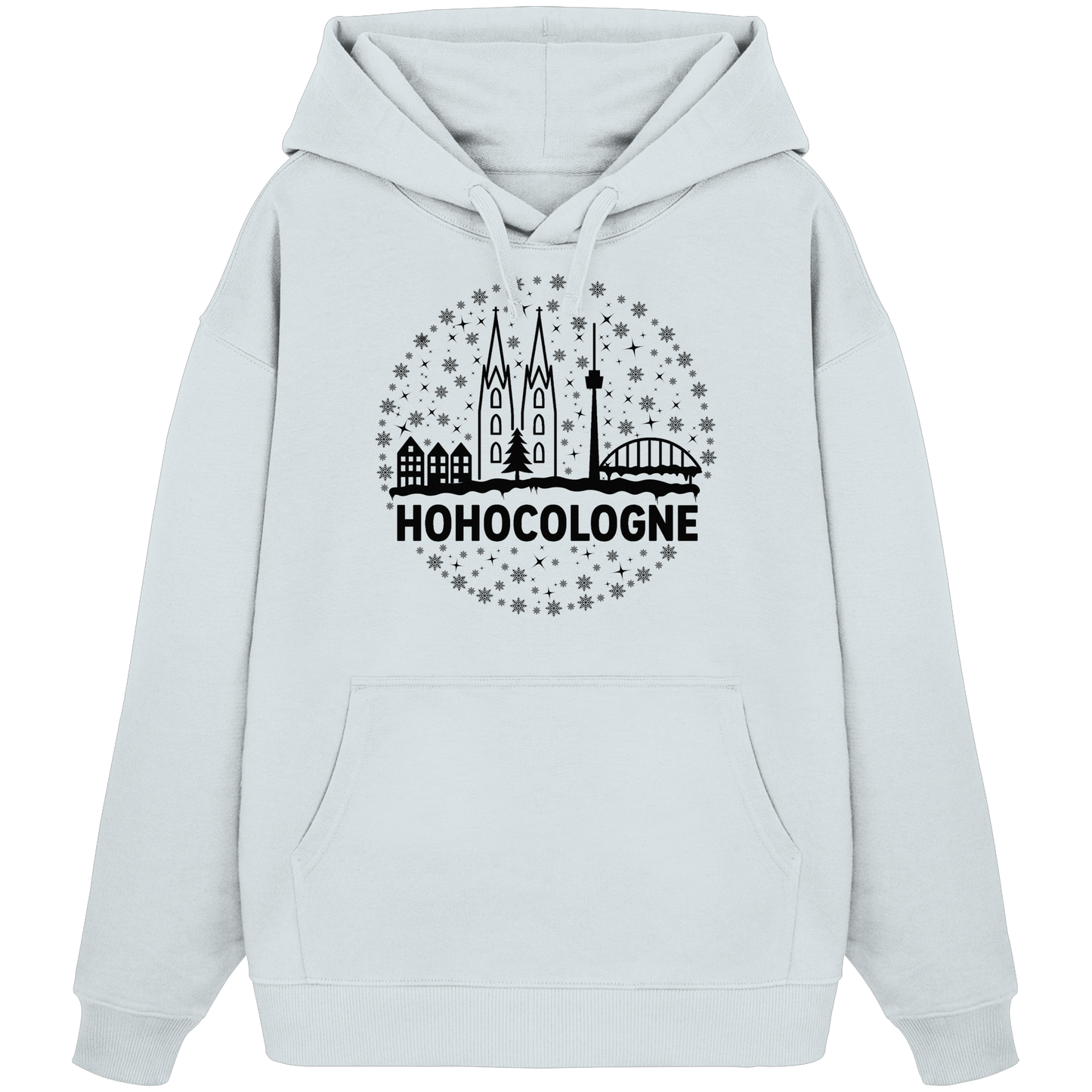 HOHOCologne Druck - Organic Oversize Hoodie