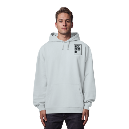 Bickendorf Koordinaten (kleiner Druck auf der Brust) - Organic Oversize Hoodie