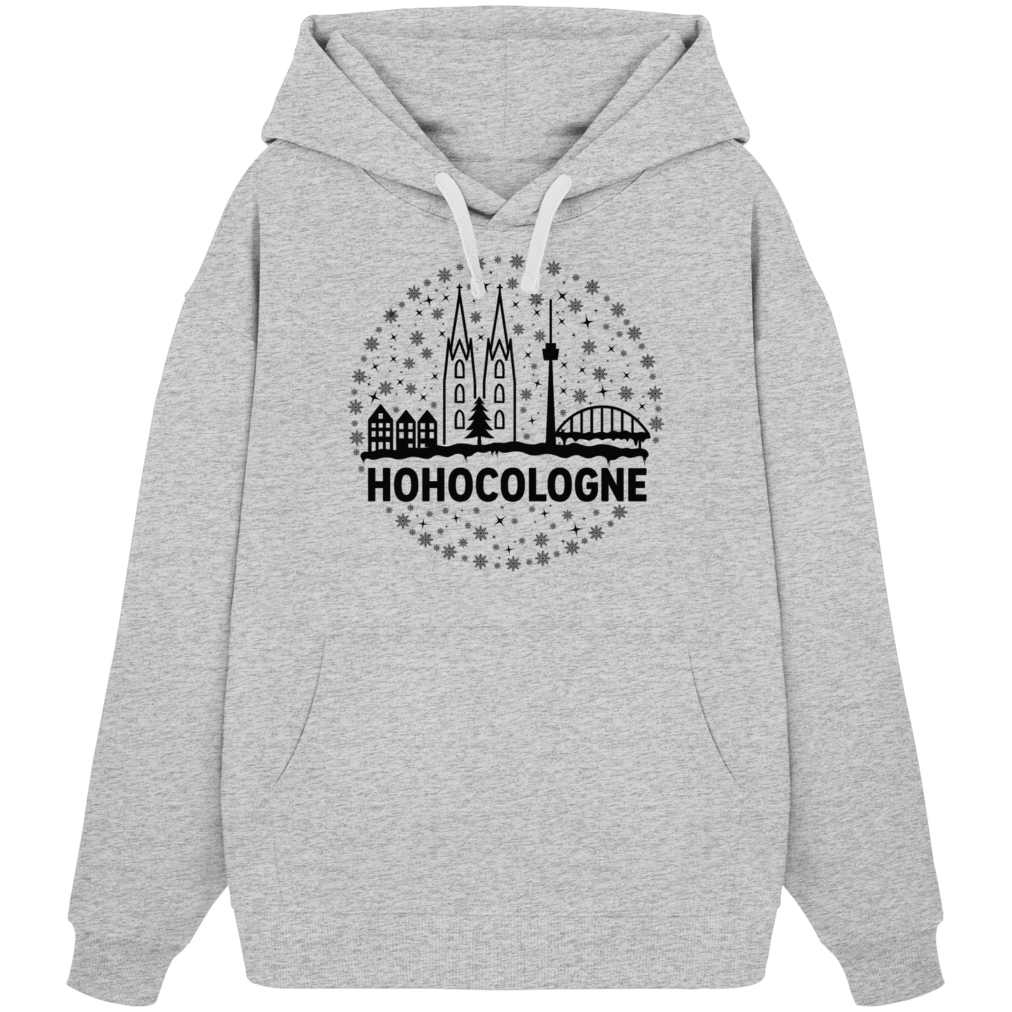 HOHOCologne Druck - Organic Oversize Hoodie