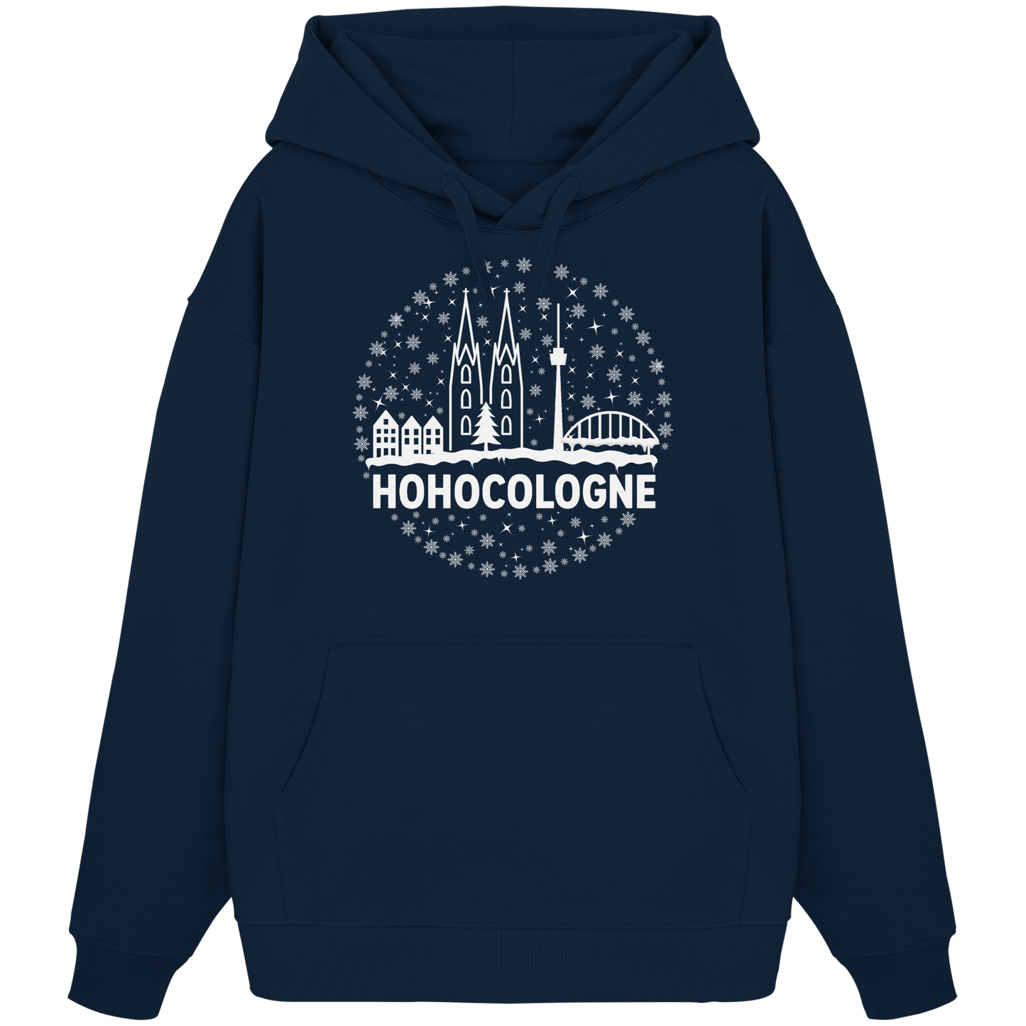 HOHOCologne Druck - Organic Oversize Hoodie
