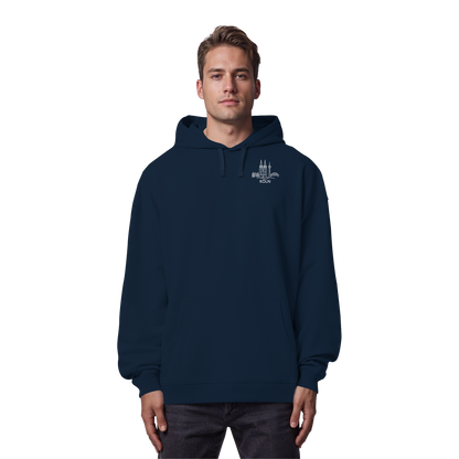 Köln Skyline Stick - Organic Oversize Hoodie