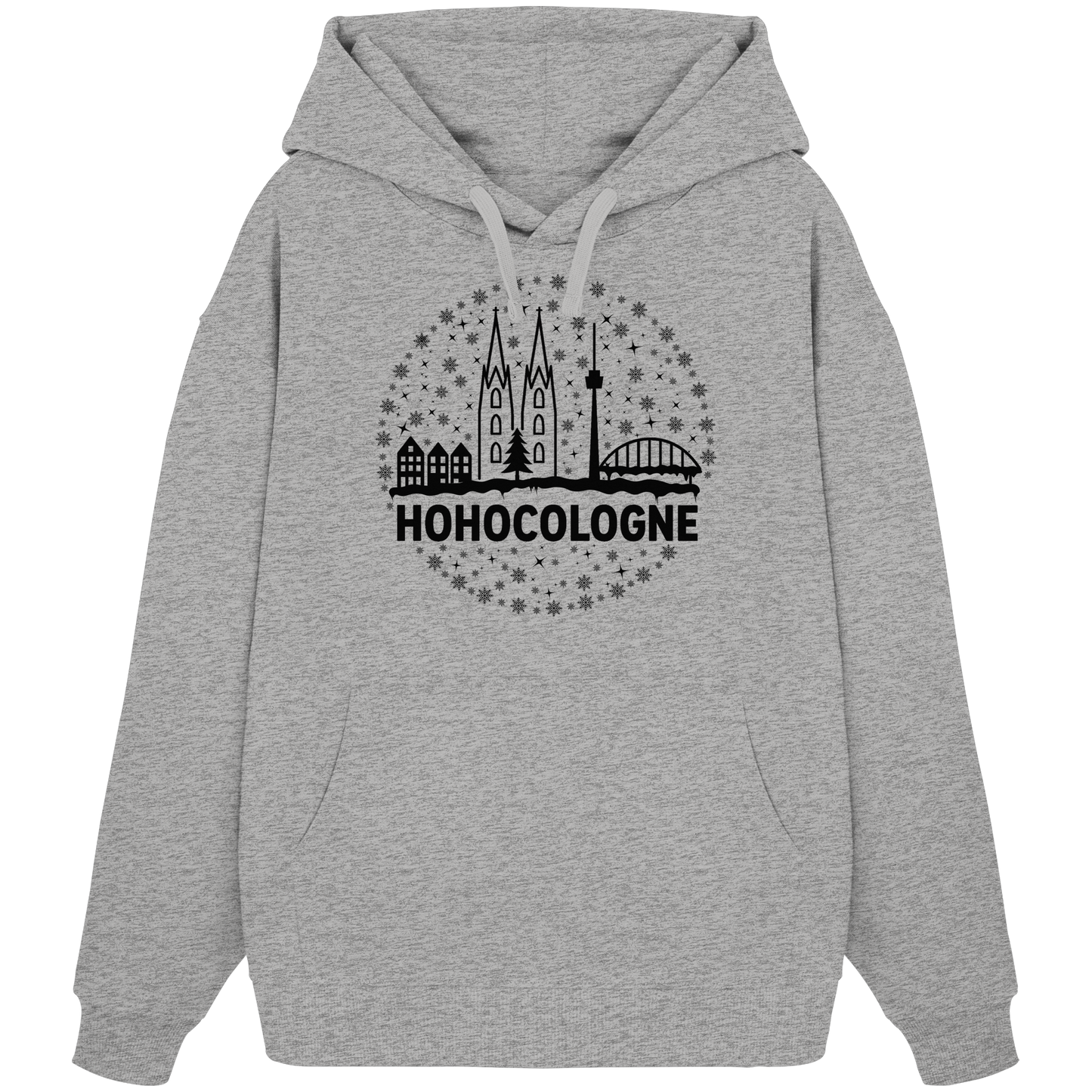 HOHOCologne Druck - Organic Oversize Hoodie