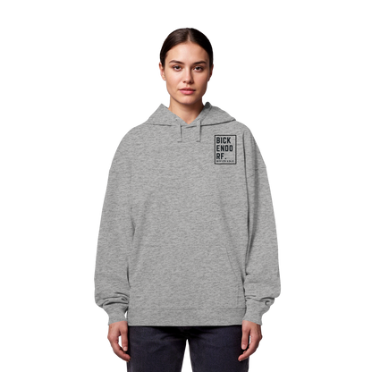 Bickendorf Koordinaten (kleiner Druck auf der Brust) - Organic Oversize Hoodie