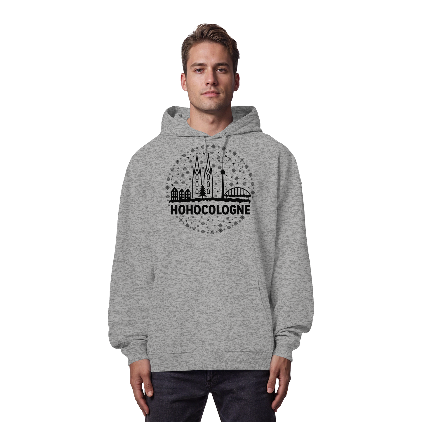 HOHOCologne Druck - Organic Oversize Hoodie