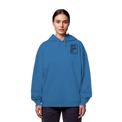 Bickendorf Koordinaten (kleiner Druck auf der Brust) - Organic Oversize Hoodie