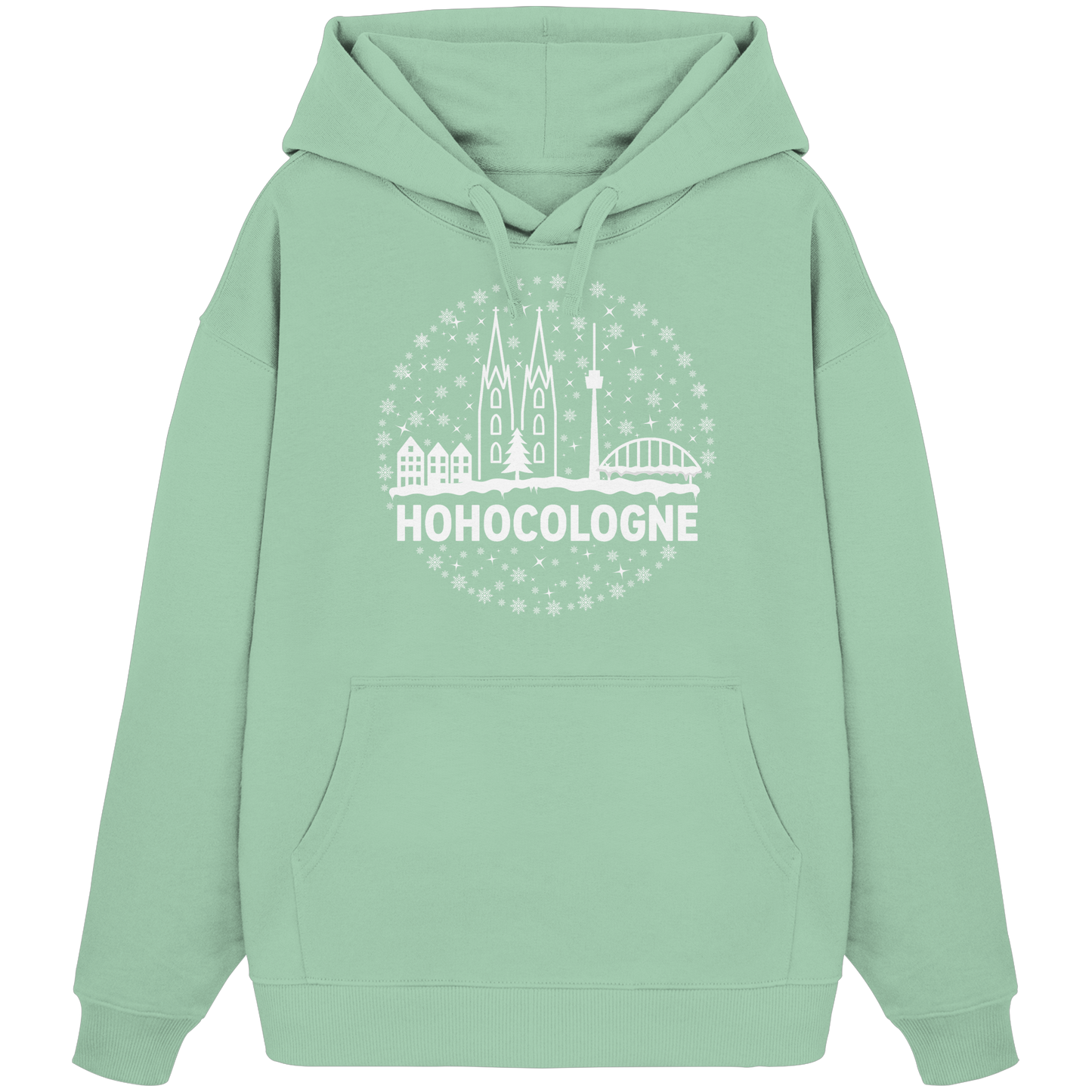HOHOCologne Druck - Organic Oversize Hoodie