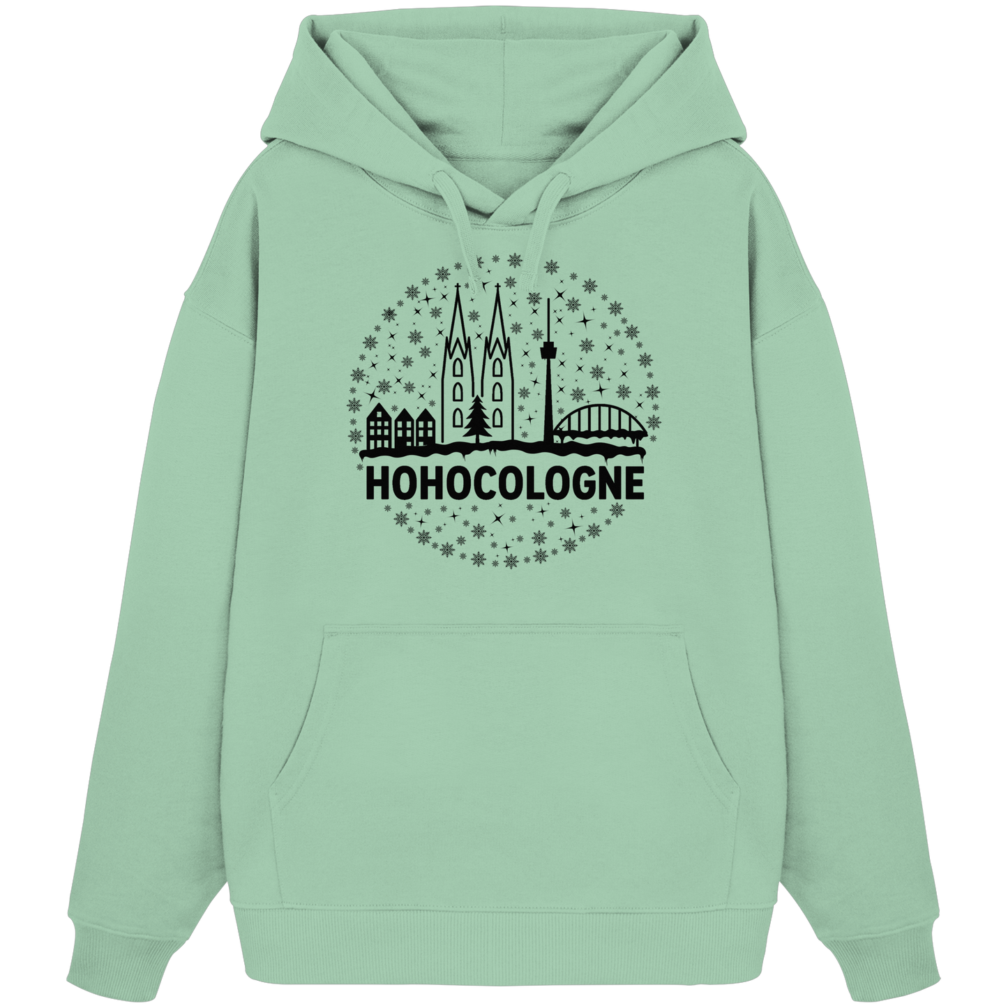 HOHOCologne Druck - Organic Oversize Hoodie