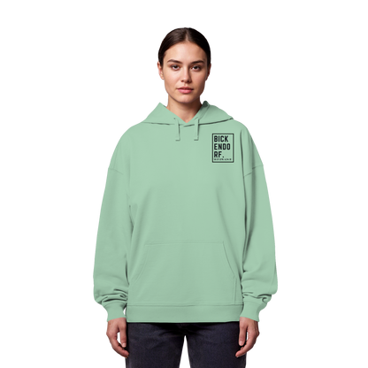 Bickendorf Koordinaten (kleiner Druck auf der Brust) - Organic Oversize Hoodie