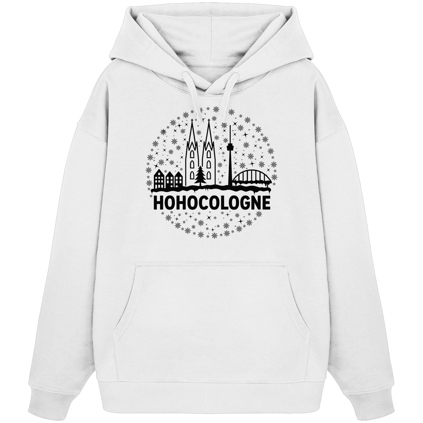 HOHOCologne Druck - Organic Oversize Hoodie