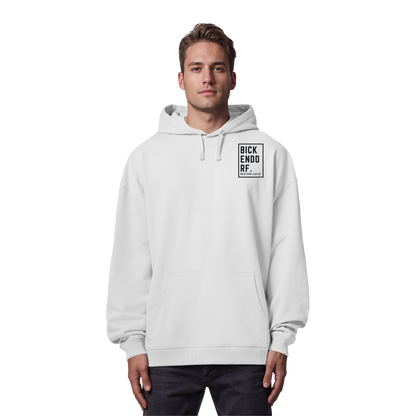 Bickendorf Koordinaten (kleiner Druck auf der Brust) - Organic Oversize Hoodie