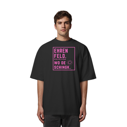 Wo de Sonn schingk - Ehrenfeld Druck   - Organic Oversize Shirt