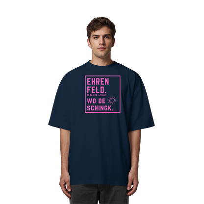 Wo de Sonn schingk - Ehrenfeld Druck   - Organic Oversize Shirt