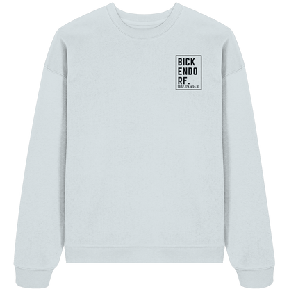 Bickendorf Koordinaten (kleiner Druck auf der Brust) - Organic Oversize Sweatshirt