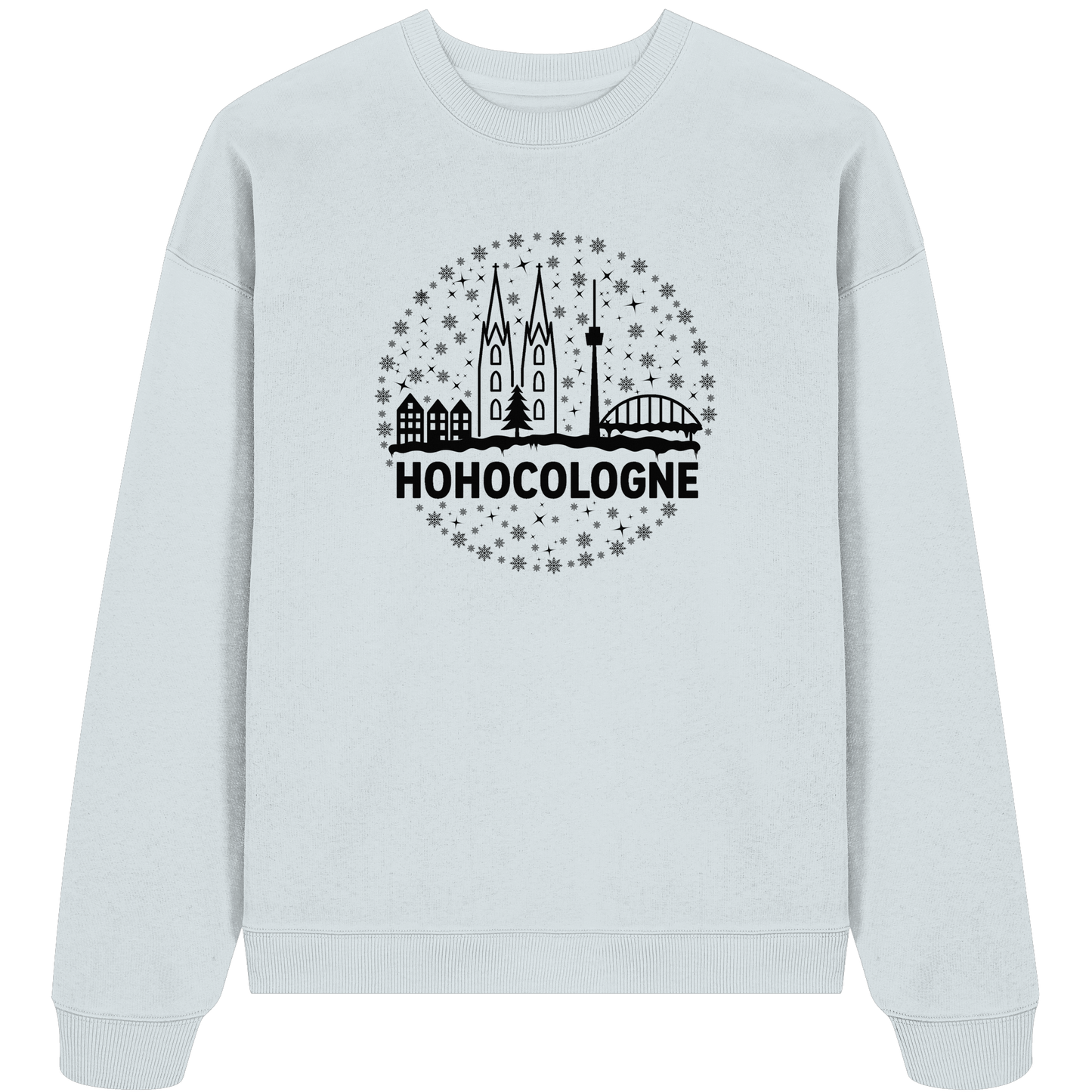 HOHOCologne Druck - Organic Oversize Sweatshirt