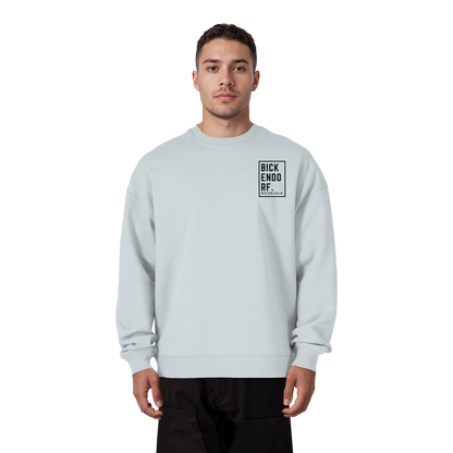 Bickendorf Koordinaten (kleiner Druck auf der Brust) - Organic Oversize Sweatshirt