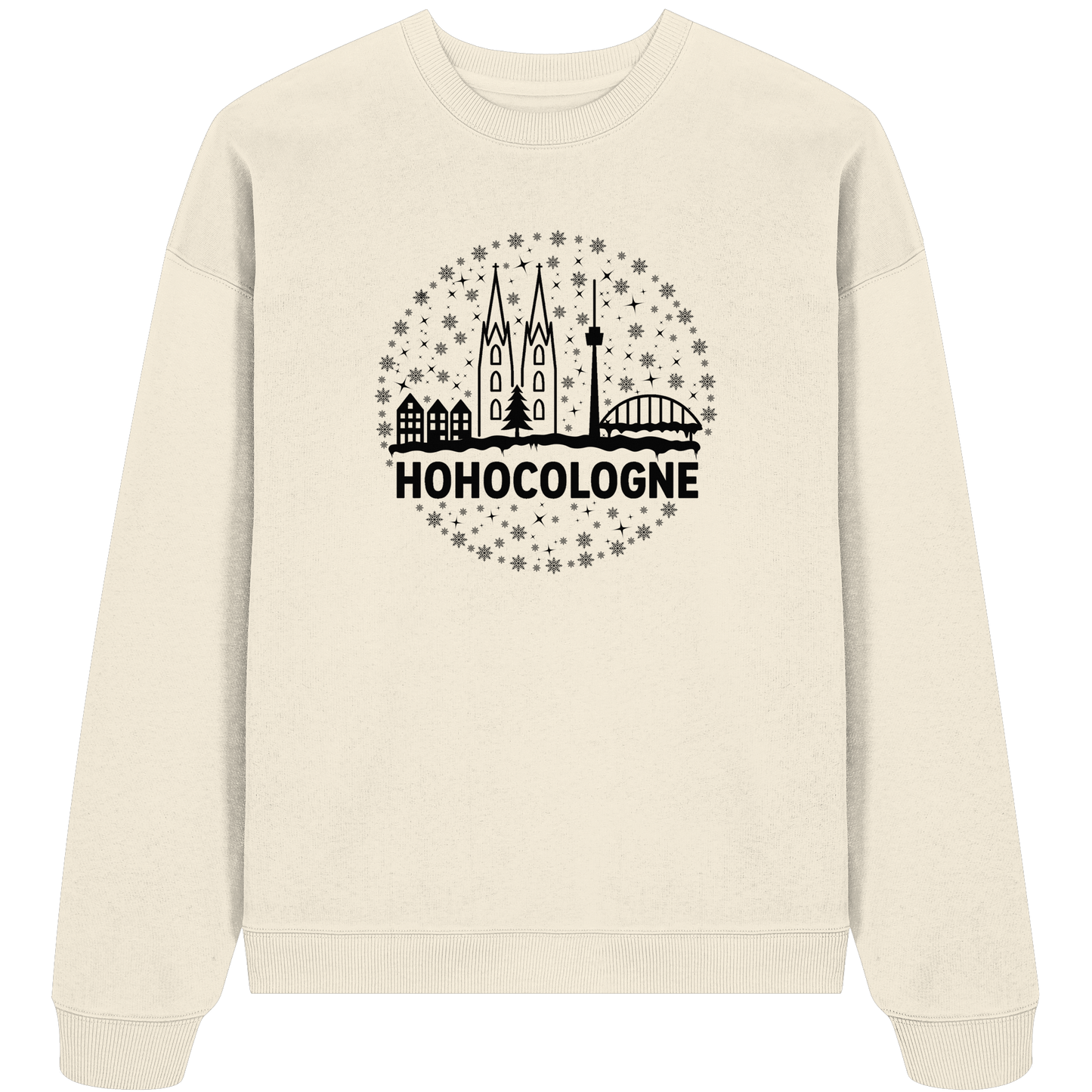 HOHOCologne Druck - Organic Oversize Sweatshirt
