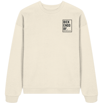 Bickendorf Koordinaten (kleiner Druck auf der Brust) - Organic Oversize Sweatshirt