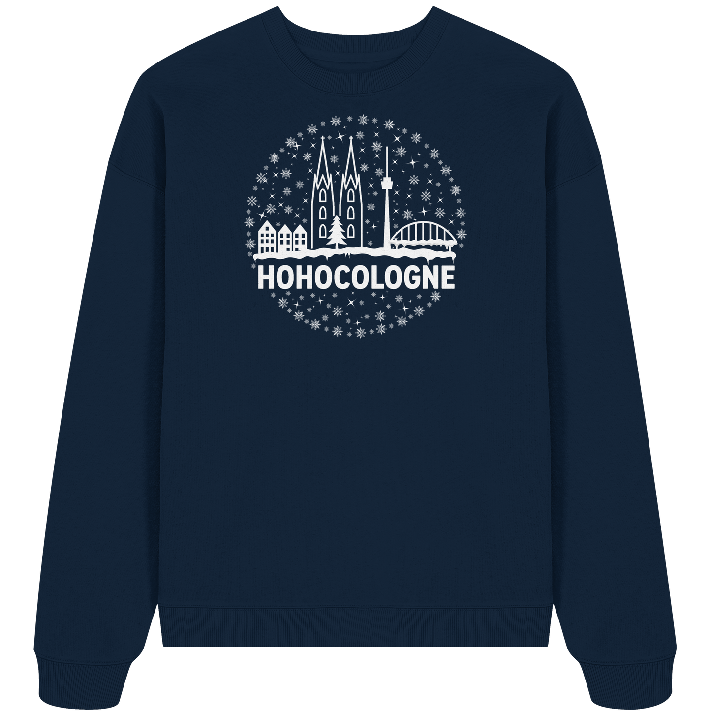 HOHOCologne Druck - Organic Oversize Sweatshirt