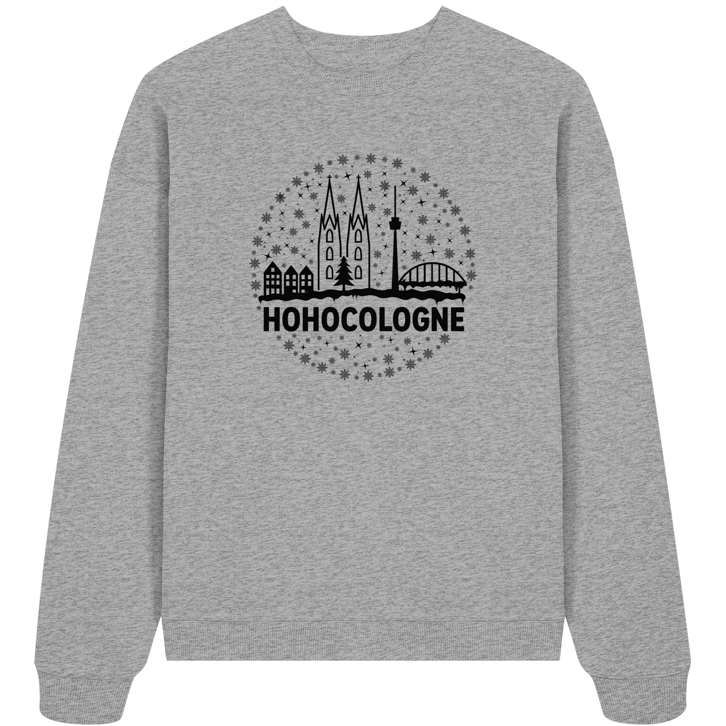 HOHOCologne Druck - Organic Oversize Sweatshirt