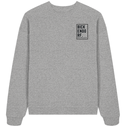 Bickendorf Koordinaten (kleiner Druck auf der Brust) - Organic Oversize Sweatshirt