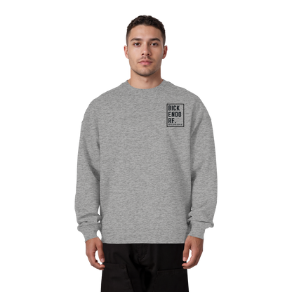 Bickendorf Koordinaten (kleiner Druck auf der Brust) - Organic Oversize Sweatshirt