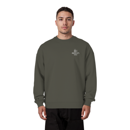 Köln Skyline Stick - Organic Oversize Sweatshirt