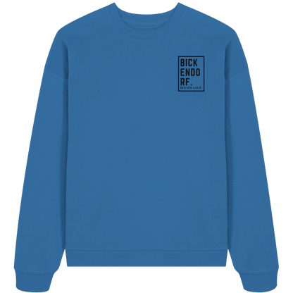 Bickendorf Koordinaten (kleiner Druck auf der Brust) - Organic Oversize Sweatshirt