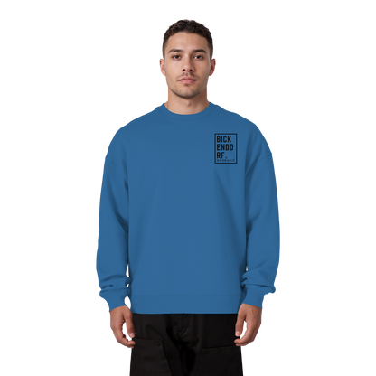 Bickendorf Koordinaten (kleiner Druck auf der Brust) - Organic Oversize Sweatshirt