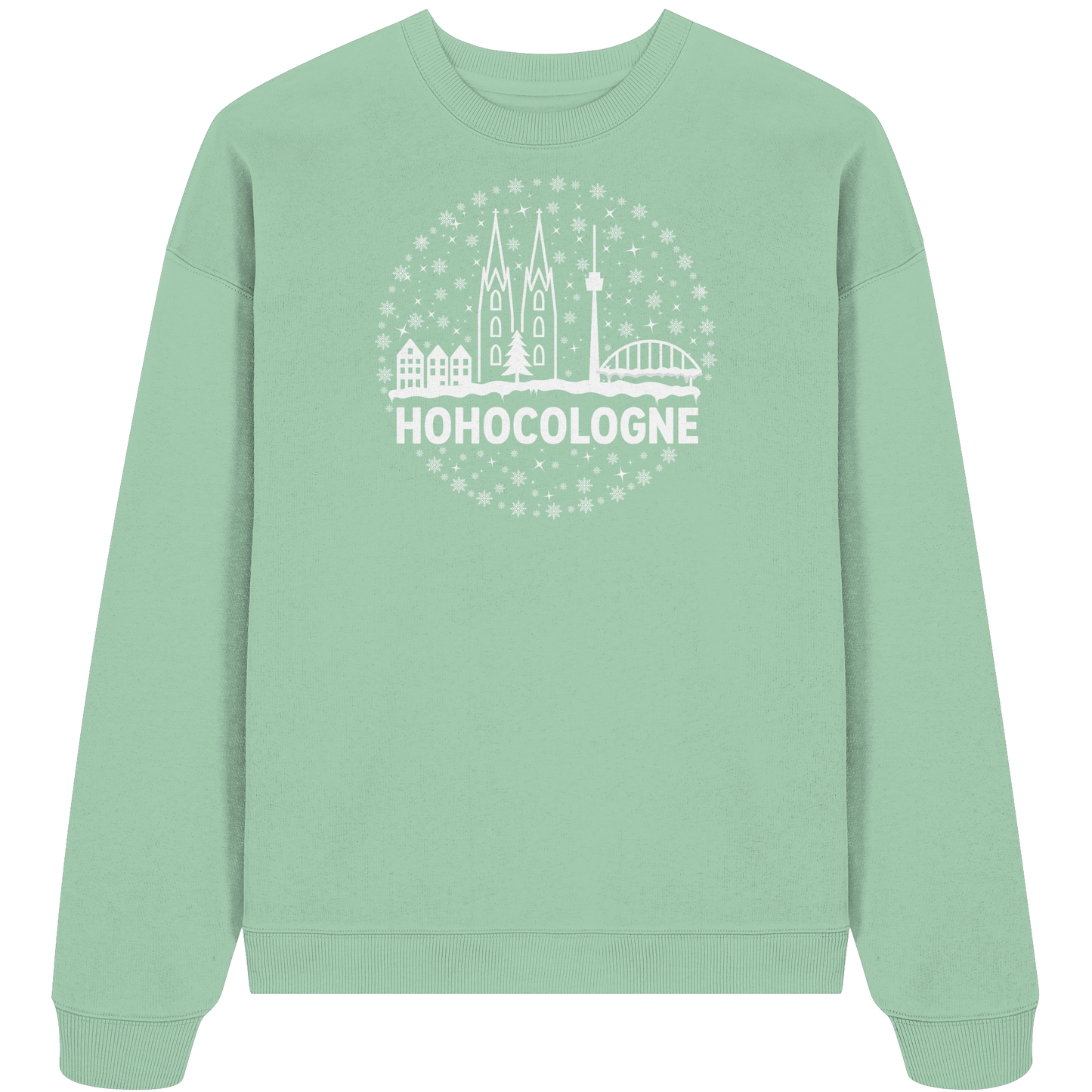 HOHOCologne Druck - Organic Oversize Sweatshirt