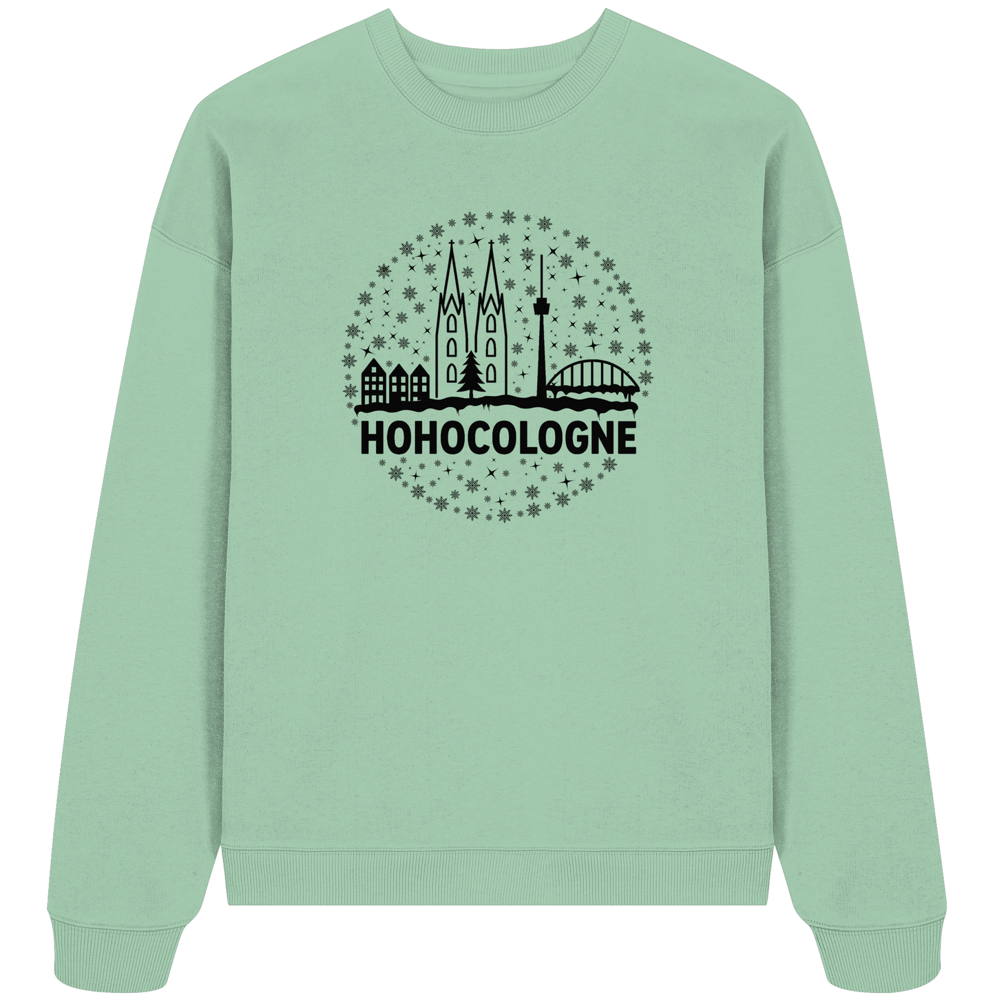HOHOCologne Druck - Organic Oversize Sweatshirt