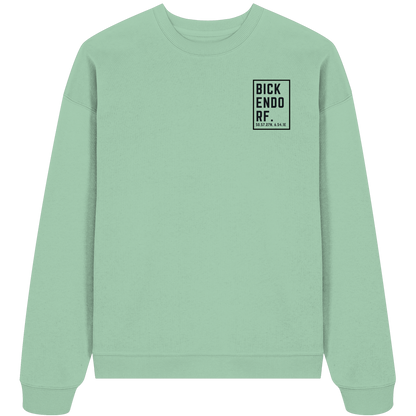 Bickendorf Koordinaten (kleiner Druck auf der Brust) - Organic Oversize Sweatshirt