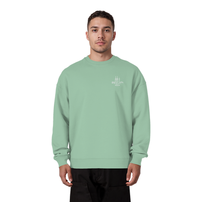 Köln Skyline Stick - Organic Oversize Sweatshirt