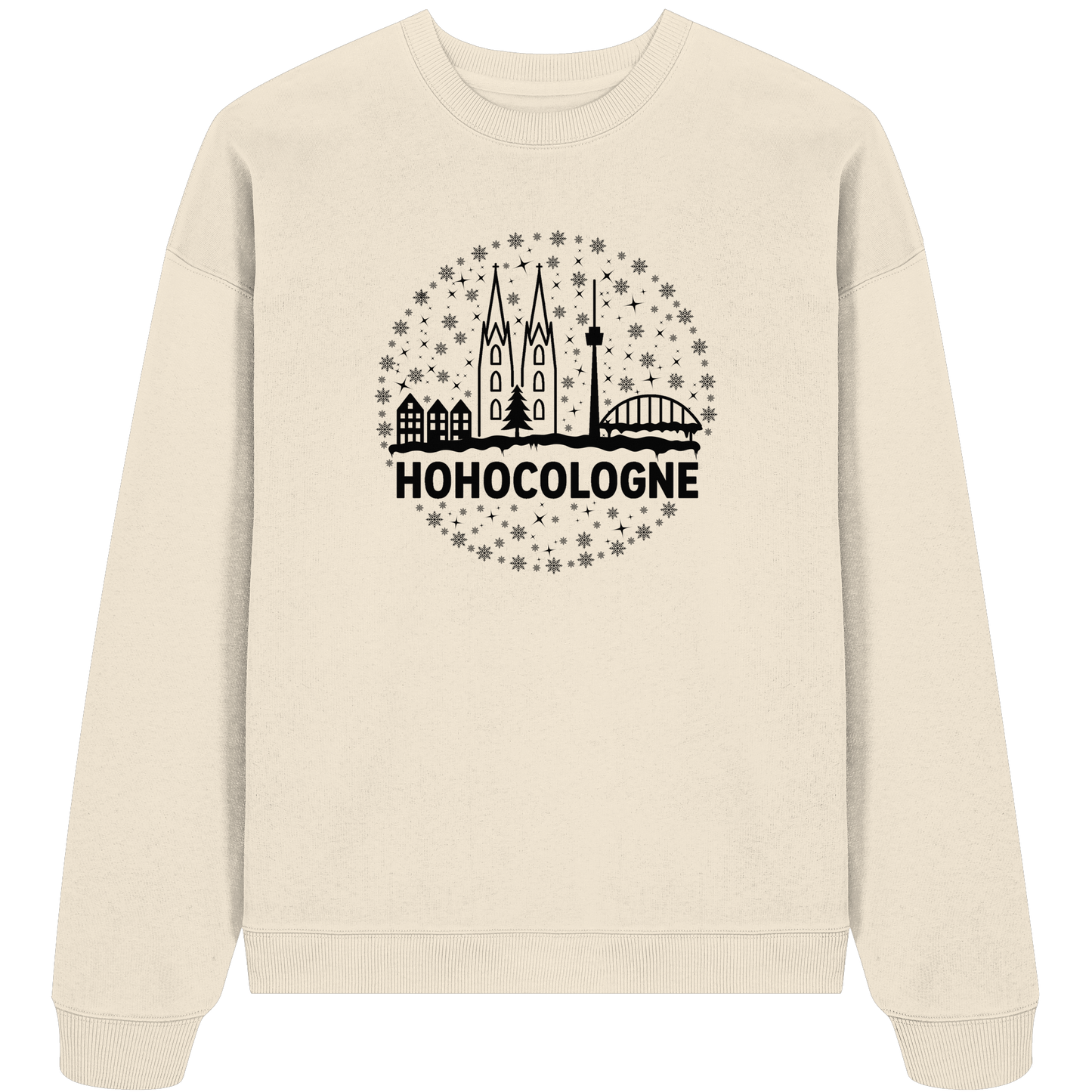 HOHOCologne Druck - Organic Oversize Sweatshirt