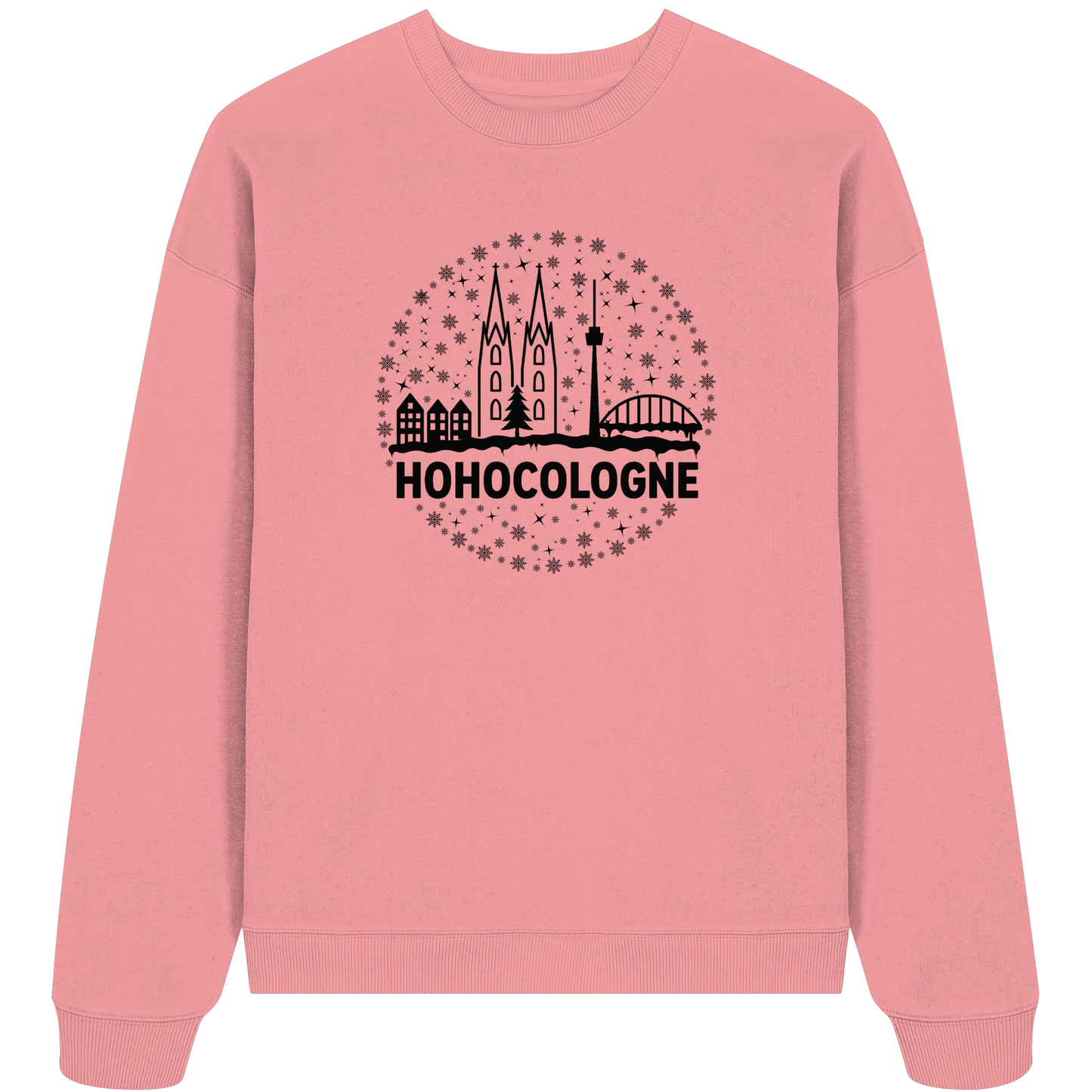 HOHOCologne Druck - Organic Oversize Sweatshirt