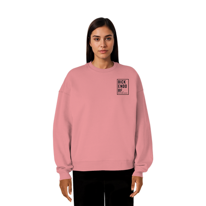 Bickendorf Koordinaten (kleiner Druck auf der Brust) - Organic Oversize Sweatshirt